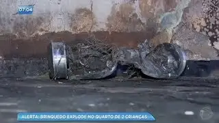 Skate elétrico explode no quarto de crianças