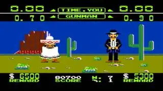 NES / PEGASUS- Wild Gunman-Gameplay
