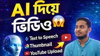 #Learn_to_make_videos_with_AI #Text_to_Speech + #Thumbnail + #YouTube_Upload Step by Step
