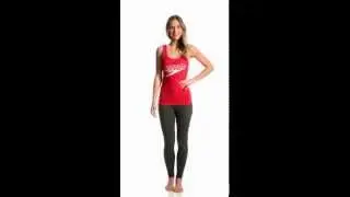 Speedo Female Front Stacked Logo Tank Top | SwimOutlet.com