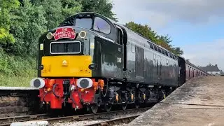 D345 Private Charter 34092 City Of Wells And D9531 Ernest East Lancashire Railway 24 September 2022