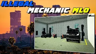 Free Illegal Mechanic MLO | Hidden Mechanic MLO | QBCore/ESX | FiveM Tutorial #108