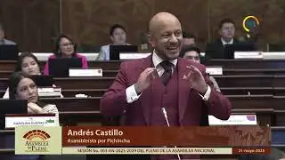 Asambleísta Andrés Castillo - Sesión 003