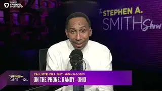 Stephen A. Smith gives life advice to a caller who is going through it