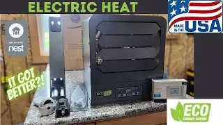 The best electric heater got better? King Electric ECO2S+ comparison to ECO2S -Ecobee and Nest -USA