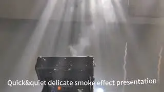 TXF-550: Quick, quiet, delicate smoke, strong light penetration. Perfect for pro stages!