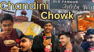 Purani Dilli Ka Sabse Famous Khana 😍 | Chandni Chowk Street Food Tour | 