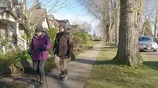 Vancouver BC Canada - West Point Grey Area - near Alma Street & Lord Byng Secondary School