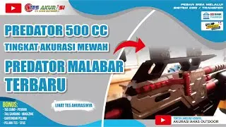 Senapan PCP Predator Malabar Terbaru & Terbaik - Lihat Tes akurasinya Milik Juhardin di  Buton