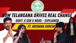 Inside Telangana&rsquo;s Social Impact Engine ft Archana Suresh | CSR, Govt, NGO | Director TSIG | Podcast