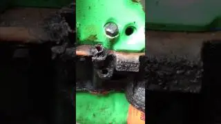 how to remove a broken dipstick tube from a 350