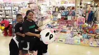 Main Boneka Robot Animal di Mall BTC Pangkal Pinang Bangka