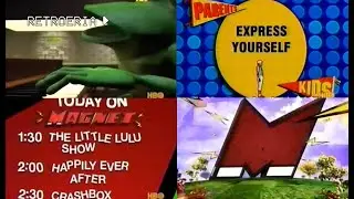 HBO FAMILY MAGNET Commercial Break: Sign On - Announcement Crawl (2004)