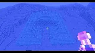 Minecraft 1.8 water temple ocean monument seed pretty far from spawn