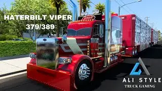 Peterbilt Haterbilt Viper 379/389 American Truck Simulator (Cummins N14 600 Chipped) Open Pipe Sound