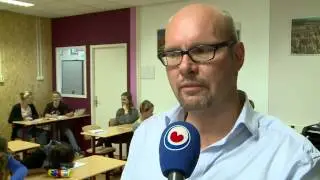 Learlingen Comenius Esdoorn krije les oer narjen