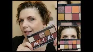 NYX - Rustic Antique | Palette Review Swatches Looks | nvnailperson | Over 50