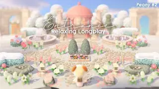 building a pink elegantcore entrance 🏛️💕 animal crossing longplay (with commentary) - Peony #2 ♡