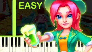 SUBWAY PRINCESS RUNNER THEME - EASY Piano Tutorial