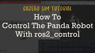 Gazebo Tutorial: Управление роботом Panda с помощью ros2_control