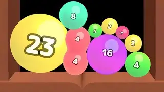 Melty Bubble ( Merge Jiggly Puzzle) All Levels walkthrough gameplay ( PART - 42 )