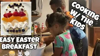 EASTER EGG PANCAKE! EASY EASTER BREAKFAST