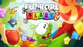 Cut the Rope: BLAST прохождение долгожданной Новинки про Ам-Няма. Полуденный Пикник (уровни 1-20)