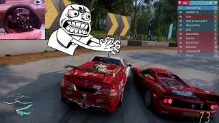 Forza Horizon 5 multiplayer com volante Logitech G920, de HSV MALOO 2014 com skin do KFC FOOD