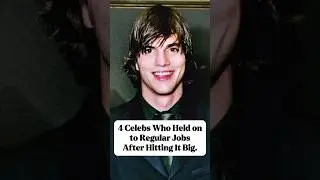 4 celebs who held on to regular jobs after hitting it big#celebrity#actor#usa#usa_tiktok#hollywood