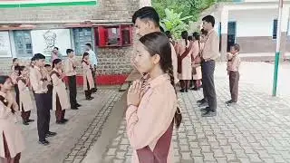 Morning assemby @ PM SHRI GSSS NARAG