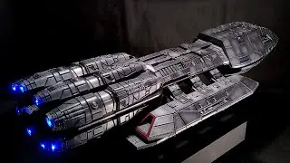 «Звездный крейсер Галактика» — боевой крейсер класса «Меркурий». Модель, напечатанная на 3D-принт...