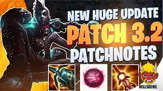 WILD RIFT | *NEW* HUGE PATCH 3.2 PATCH NOTES! SO MANY NEW RUNES!!!