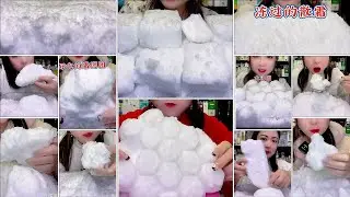 ♦️HER SOFT, FROSTY & SQUEAKY 😋 !CE🧊 EATING🤤 COLLECTION♦️