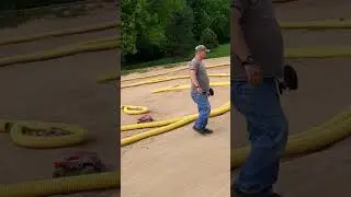 Traxxas Rustler racing the Brushless Arrma Gorgon-Part 1