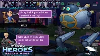 HOW DO I DO THIS?! INVASION! | Update 1.9 | Disney Heroes: Battle Mode