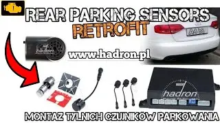 Rear Parking Sensor upgrade Audi A4 B8