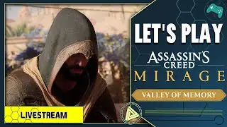 Assassin's Creed Mirage - Valley of Memory DLC - Let's Play & First Impressions!