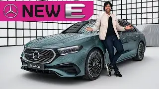 Mercedes E-класса 2024 года! Первый взгляд на новое поколение &laquo;W214&raquo;!