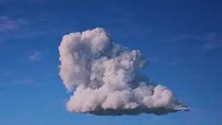 Houdini cloud simulation