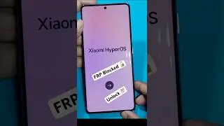 How to Unlock FRP Xiaomi HyperOS 2.0 Xiaomi/Redmi Google Account Remove | Redmi FRP Bypass HyperOS 2