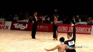 Andrzej Suchocki - Natalia Piecewicz, Austrian Open 2012, WDC AL European Cup, 2. round - paso doble
