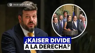 ¿Hay roces en la derecha? Los cuestionamientos de Chile Vamos a Kaiser por fijar 