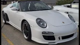 Carrara White Metallic Porsche 911 Speedster 997 - Walkaround [4K]