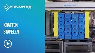 Kratten stapelen - Stacking of crates - Belgosuc Beernem