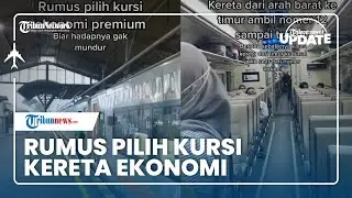 Ini Dia Rumus Pilih Kursi Kereta Ekonomi Premium agar Hadapnya Tidak Mundur yang Viral di Tiktok