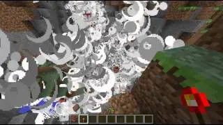 Minecraft TNT Test on Lenovo IdeaPad Y500.
