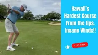 Can I Break 80 on Hawaii's Hardest Course | Hoakalei Country Club | The Wind is Insane