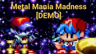 Friday Night Funkin | Metal Mania Madness [DEMO] [FNF Mod]