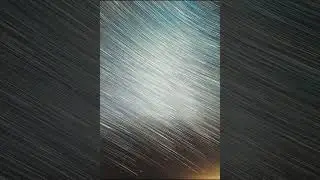Vertical Night Starry Sky Transition To Morning Sky. Spin Of Unusual Amazing Stars Effect In Sky