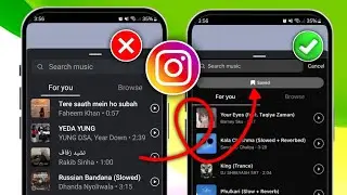 How to Fix Instagram Story Saved Audio Music Option Not Showing | Saved Audio Missing